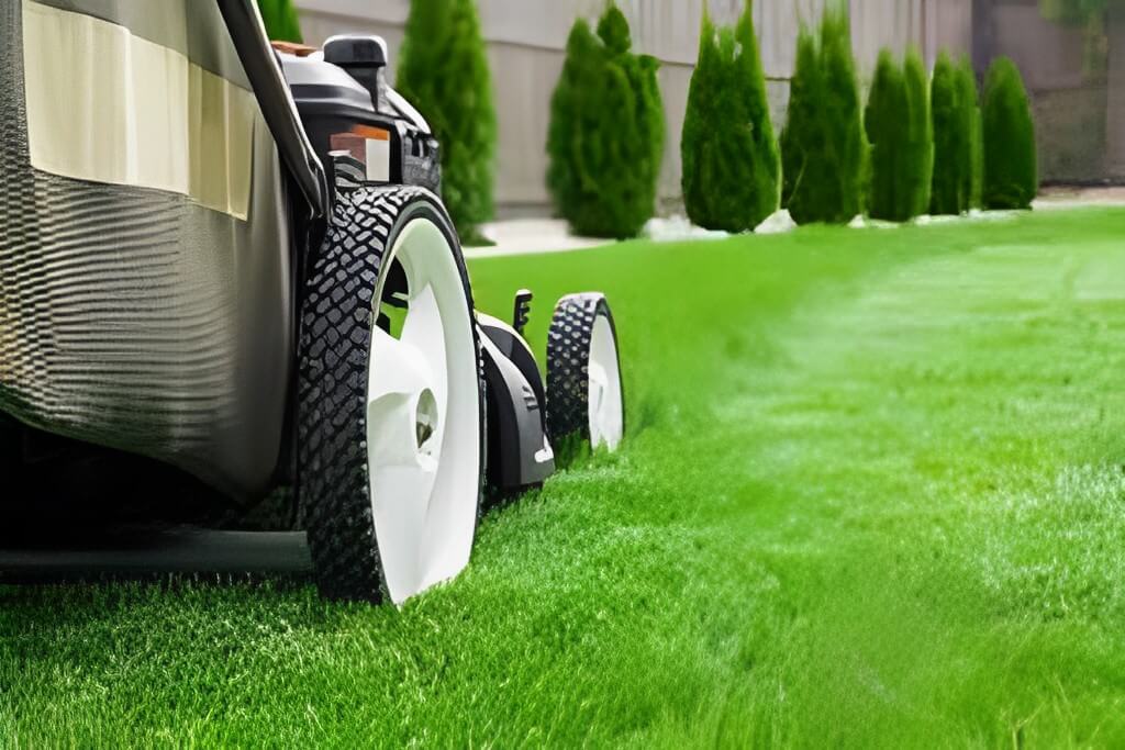 How to remove proper lawn moving.