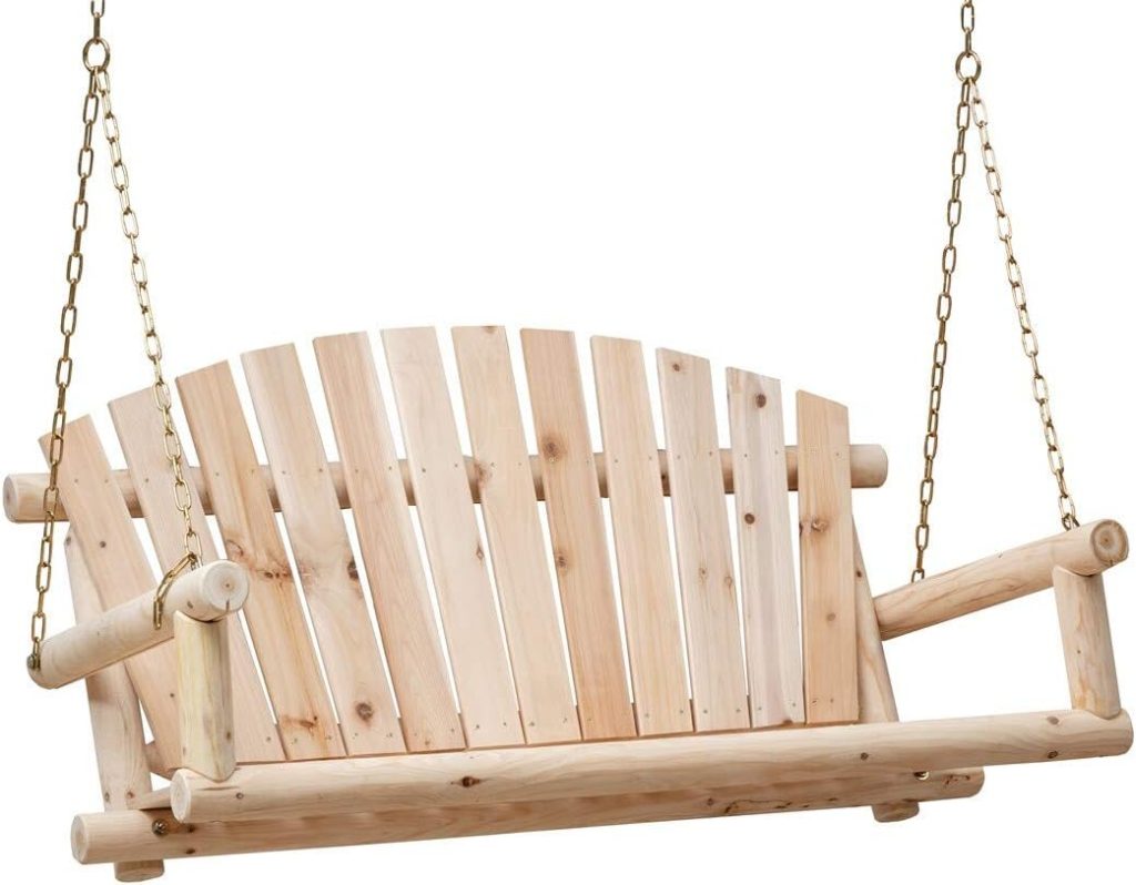 swing chair wooden
